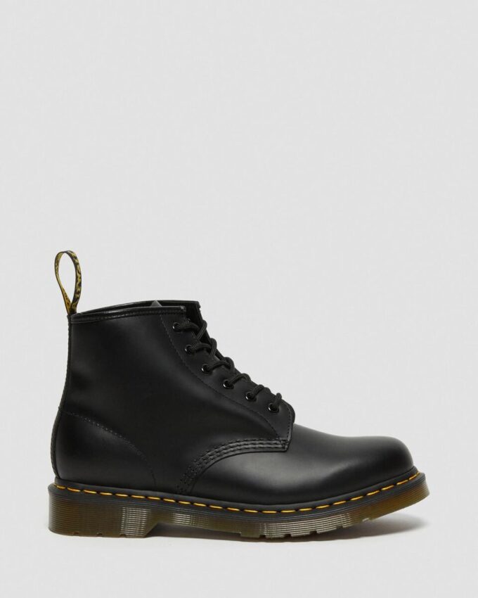 101 Bottines en Smooth Leather avec coutures jaunes 101 Bottines en Smooth Leather avec coutures jaunes