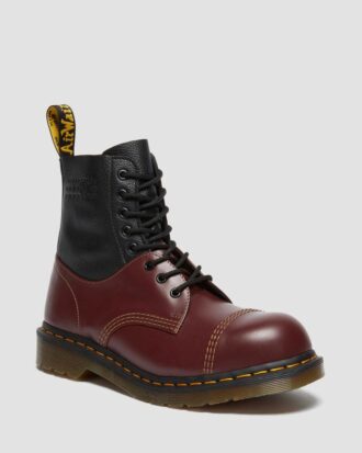 1460 / 1461 MM6 Bottes en cuir à embout en acier