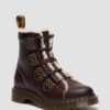1460 Bottes en cuir à lacets doublées de fausse fourrure 1460 Bottes en cuir à lacets doublées de fausse fourrure