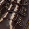 1460 Bottes en cuir à lacets doublées de fausse fourrure 1460 Bottes en cuir à lacets doublées de fausse fourrure