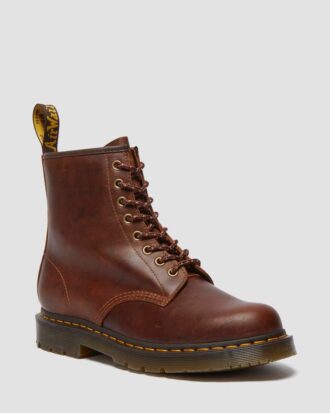 1460 Bottes à lacets en cuir ANTIDÉRAPANTS