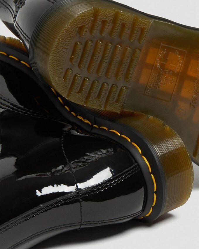 1460 Bottes à lacets en Patent Leather pour femmes 1460 Bottes à lacets en Patent Leather pour femmes