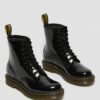 1460 Bottes à lacets en Patent Leather pour femmes 1460 Bottes à lacets en Patent Leather pour femmes