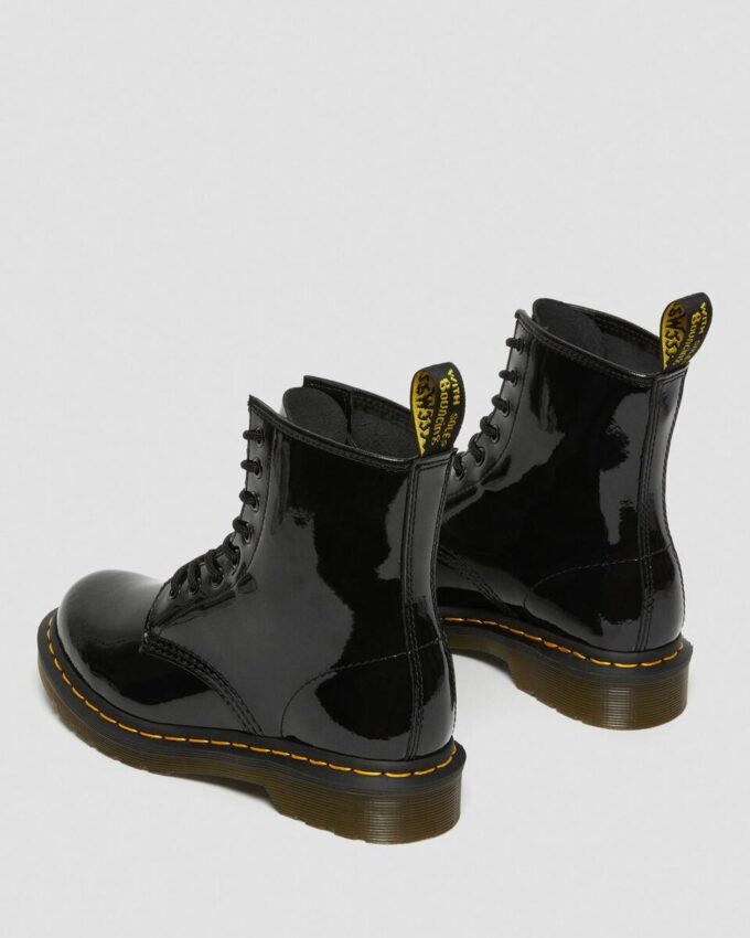 1460 Bottes à lacets en Patent Leather pour femmes 1460 Bottes à lacets en Patent Leather pour femmes