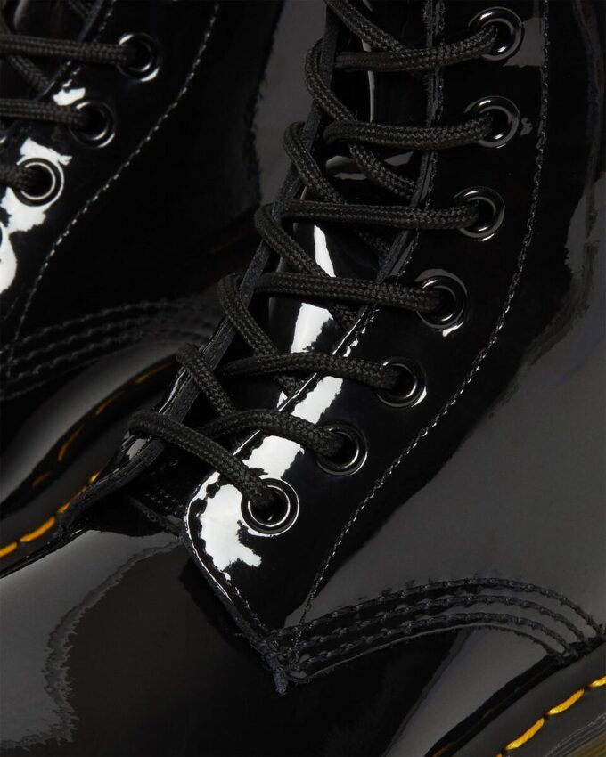 1460 Bottes à lacets en Patent Leather pour femmes 1460 Bottes à lacets en Patent Leather pour femmes