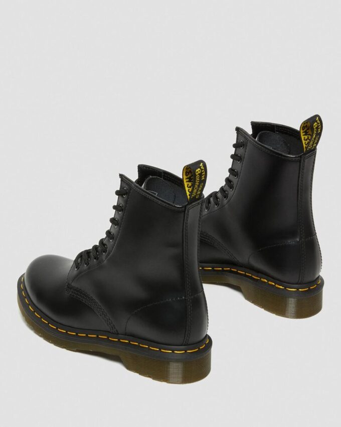 1460 BOTTES À LACETS EN SMUH LEATHER POUR FEMMES 1460 BOTTES À LACETS EN SMUH LEATHER POUR FEMMES