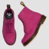 1460 Bottines à lacets en nubuck foulé 1460 Bottines à lacets en nubuck foulé