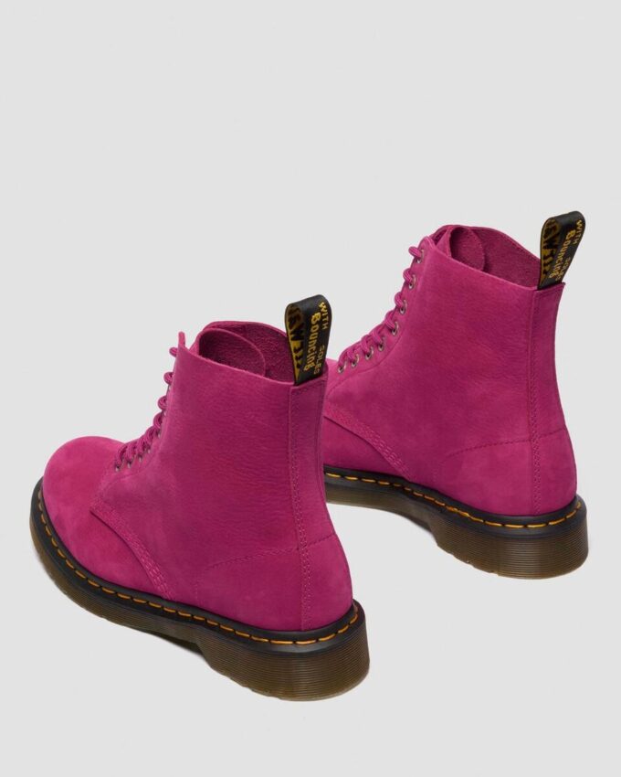 1460 Bottines à lacets en nubuck foulé 1460 Bottines à lacets en nubuck foulé
