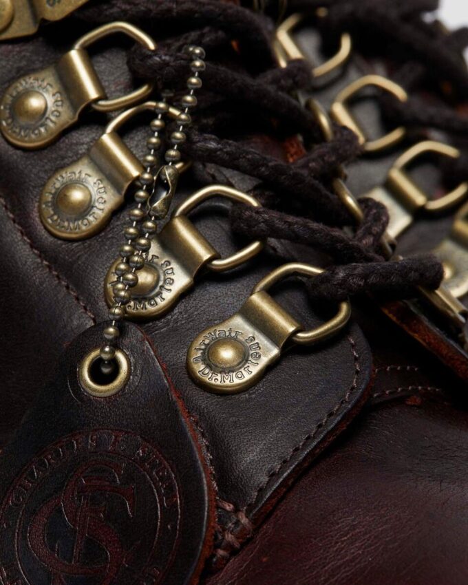 1460 Collar Bottines à lacets en cuir Phoenix fabriquées en Angleterre 1460 Collar Bottines à lacets en cuir Phoenix fabriquées en Angleterre
