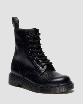 1460 CROCO Bottes en cuir gaufré croco