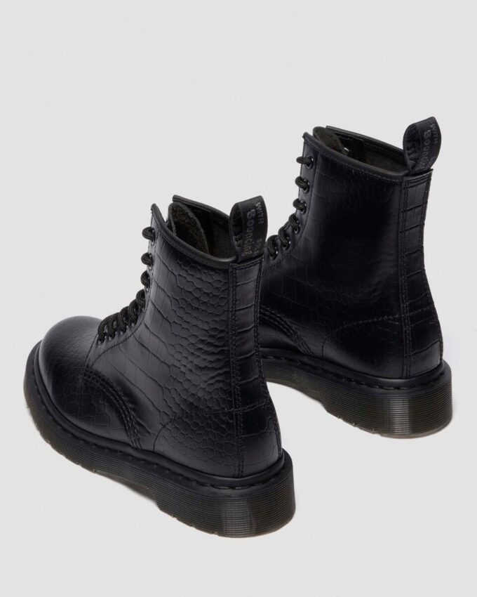 1460 CROCO Bottes en cuir gaufré croco 1460 CROCO Bottes en cuir gaufré croco