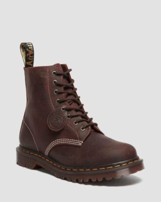 1460 Fabriqué en Angleterre Bottines à lacets Wax Commander