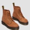 1460 Pascal Bex Bottines à lacets en nubuck souple 1460 Pascal Bex Bottines à lacets en nubuck souple