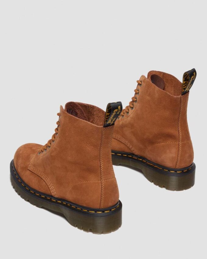 1460 Pascal Bex Bottines à lacets en nubuck souple 1460 Pascal Bex Bottines à lacets en nubuck souple