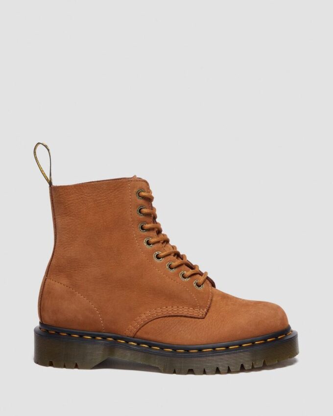 1460 Pascal Bex Bottines à lacets en nubuck souple 1460 Pascal Bex Bottines à lacets en nubuck souple