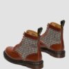 1460 Pascal Fabriquées en Angleterre Bottes en cuir et Harris Tweed 1460 Pascal Fabriquées en Angleterre Bottes en cuir et Harris Tweed
