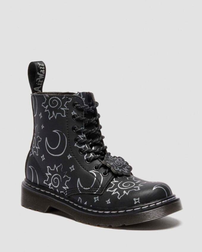 1460 Pascal JUNIOR Bottes à lacets pour enfants en cuir recyclé 1460 Pascal JUNIOR Bottes à lacets pour enfants en cuir recyclé