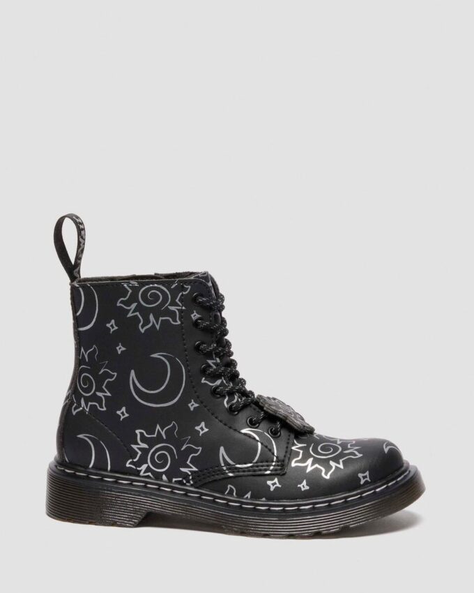 1460 Pascal JUNIOR Bottes à lacets pour enfants en cuir recyclé 1460 Pascal JUNIOR Bottes à lacets pour enfants en cuir recyclé