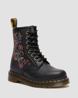 1460 VONDA TF Bottines à lacets en cuir recyclé à imprimé floral