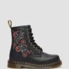 1460 VONDA TF Bottines à lacets en cuir recyclé à imprimé floral 1460 VONDA TF Bottines à lacets en cuir recyclé à imprimé floral