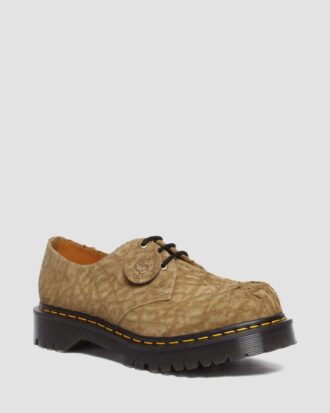 1461 Bex Chaussures Oxford en daim embossé fabriquées en Angleterre