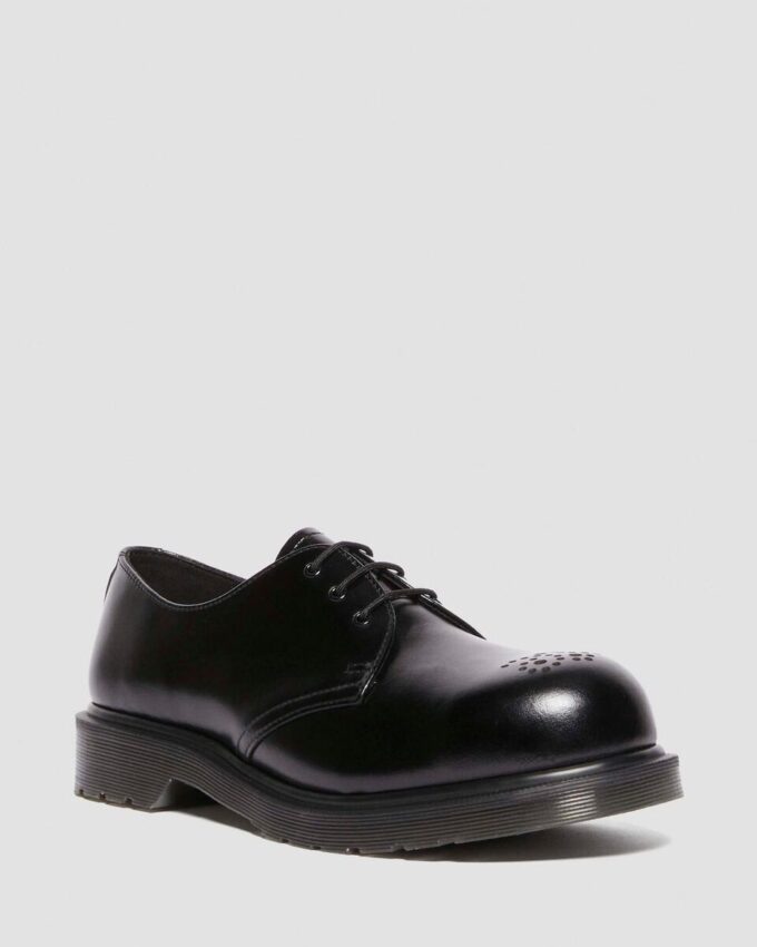 1461 Chaussures à bout en acier en cuir aniline 1461 Chaussures à bout en acier en cuir aniline