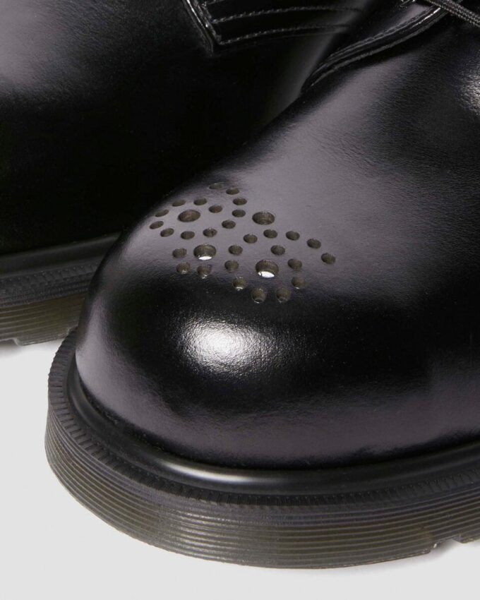 1461 Chaussures à bout en acier en cuir aniline 1461 Chaussures à bout en acier en cuir aniline
