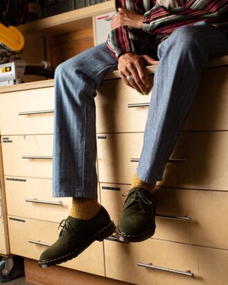 1461 Chaussures Oxford en daim Buck fabriquées en Angleterre