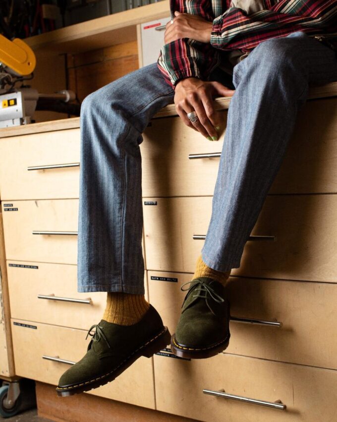 1461 Chaussures Oxford en daim Buck fabriquées en Angleterre 1461 Chaussures Oxford en daim Buck fabriquées en Angleterre