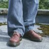 1461 Chaussures Oxford en daim Desert Oasis fabriquées en Angleterre