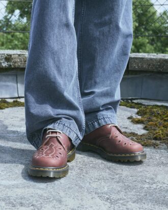1461 Chaussures Oxford en daim Desert Oasis fabriquées en Angleterre