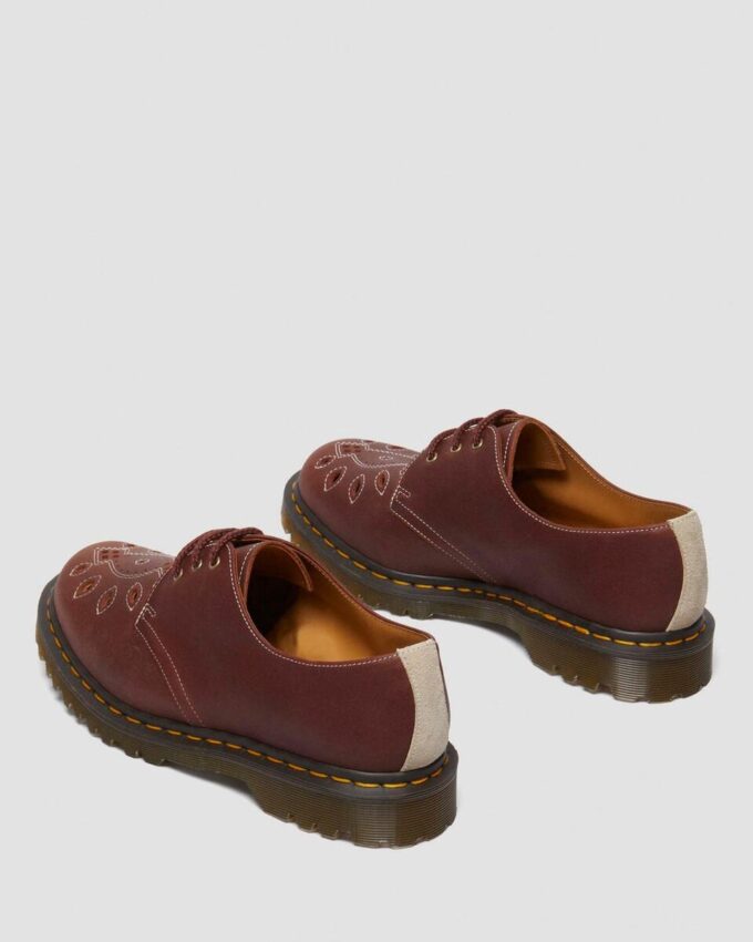 1461 Chaussures Oxford en daim Desert Oasis fabriquées en Angleterre