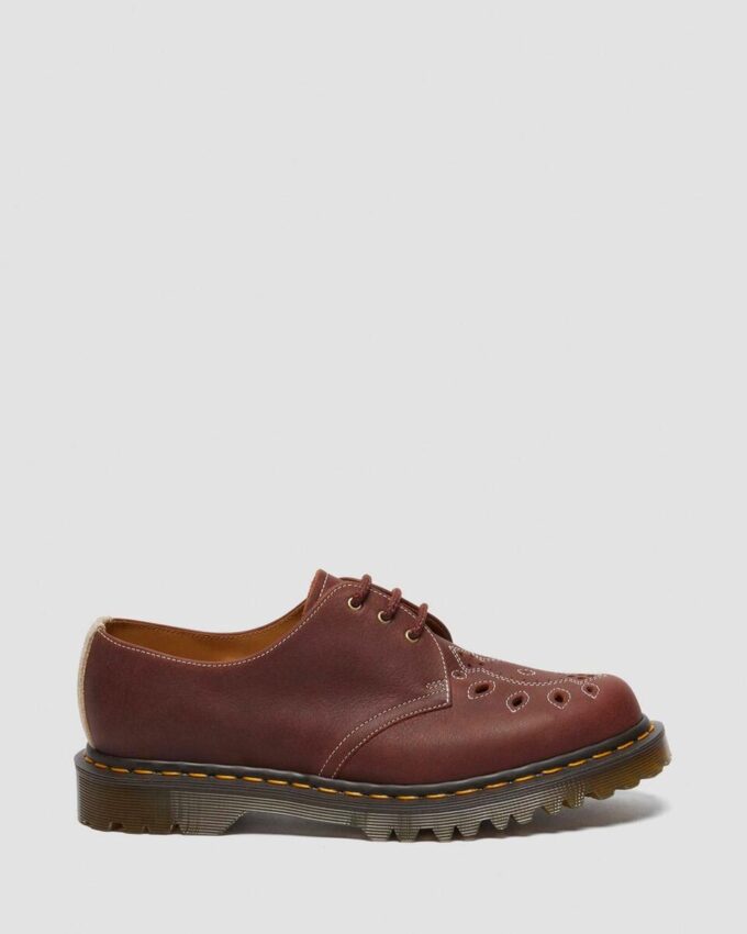 1461 Chaussures Oxford en daim Desert Oasis fabriquées en Angleterre