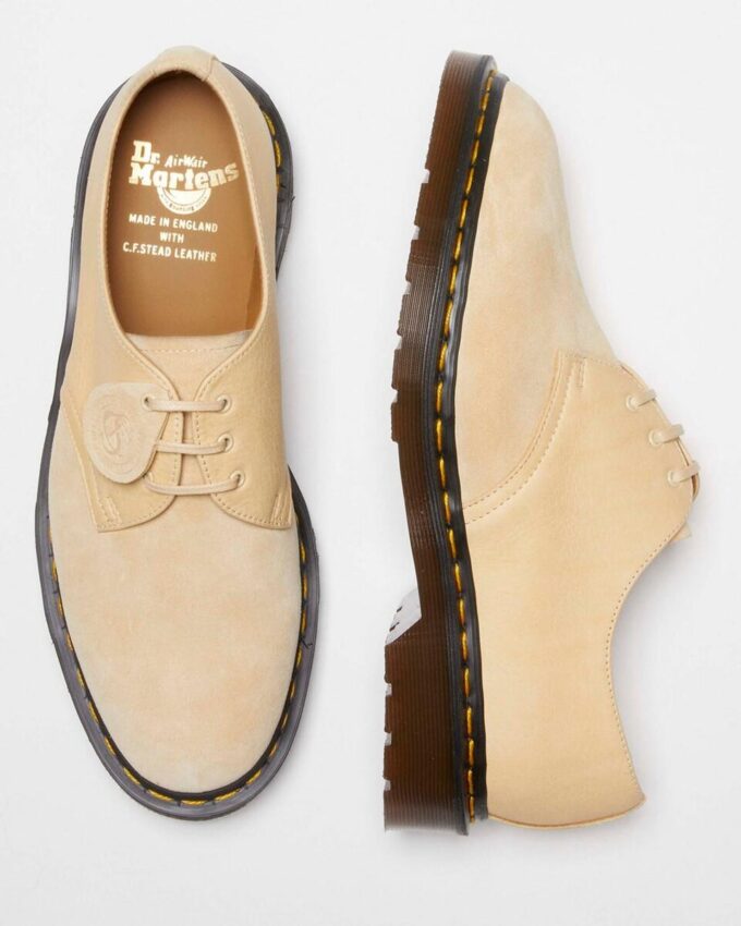 1461 Chaussures Oxford en daim fabriquées en Angleterre
