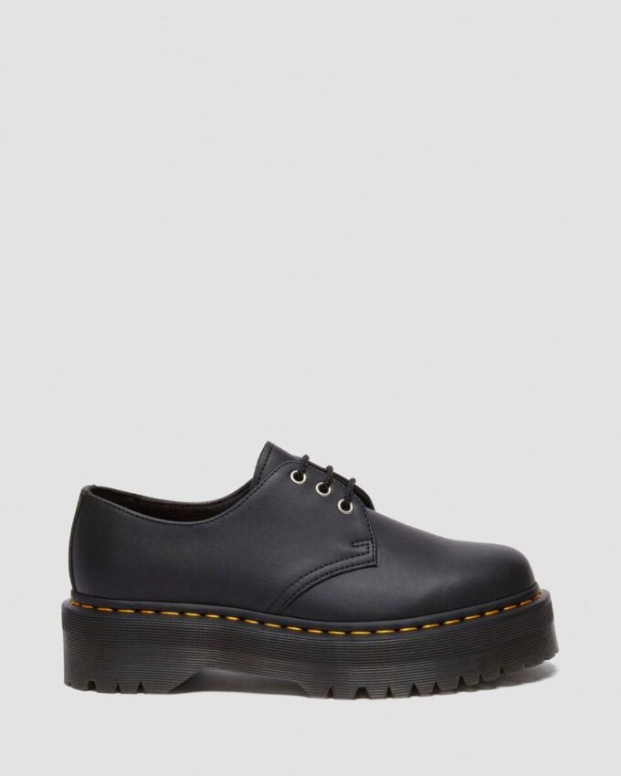 1461 Chaussures Oxford à plateforme en cuir recyclé Genix Nappa Leather 1461 Chaussures Oxford à plateforme en cuir recyclé Genix Nappa Leather