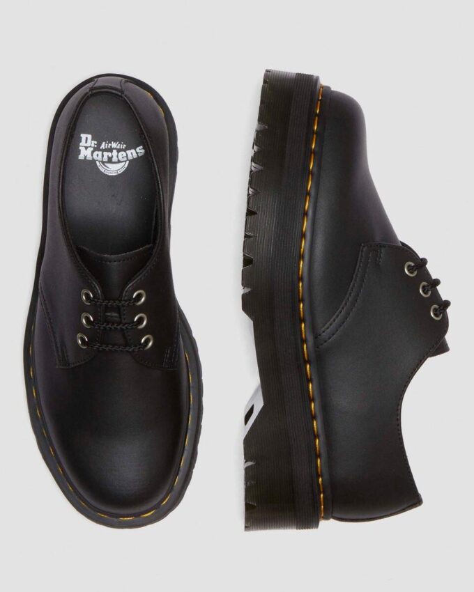 1461 Chaussures Oxford à plateforme en cuir recyclé Genix Nappa Leather 1461 Chaussures Oxford à plateforme en cuir recyclé Genix Nappa Leather