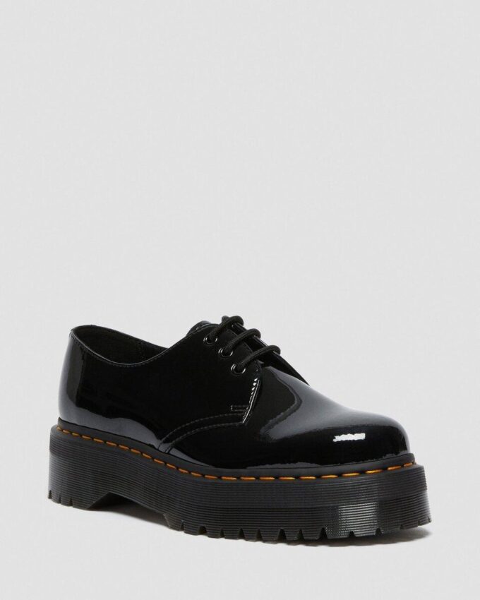 1461 Chaussures Oxford à plateforme en Patent Leather 1461 Chaussures Oxford à plateforme en Patent Leather