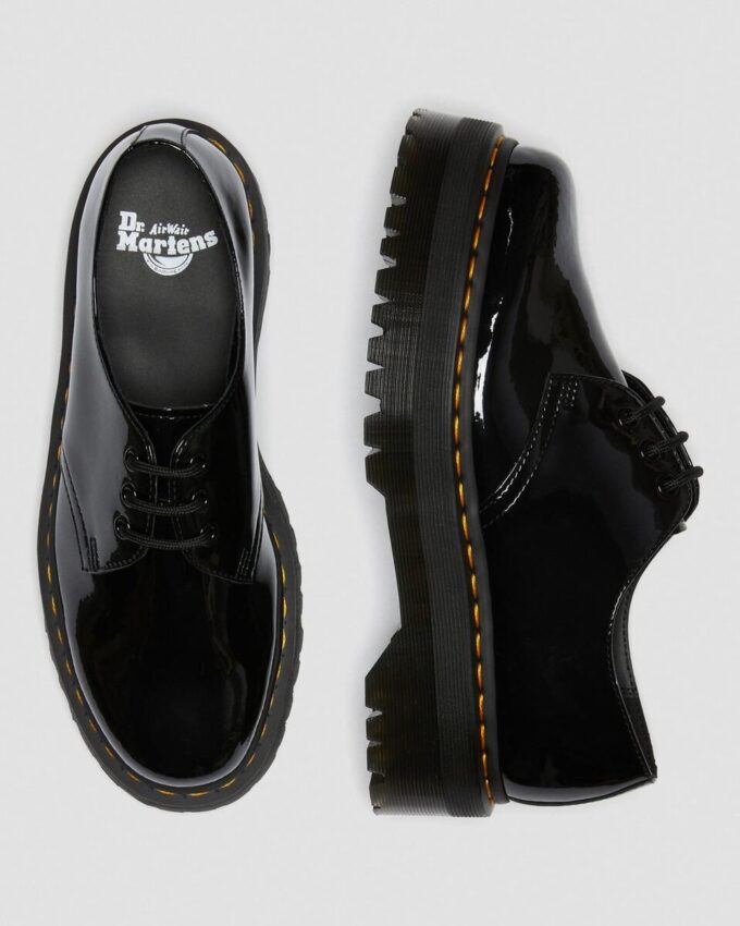 1461 Chaussures Oxford à plateforme en Patent Leather 1461 Chaussures Oxford à plateforme en Patent Leather