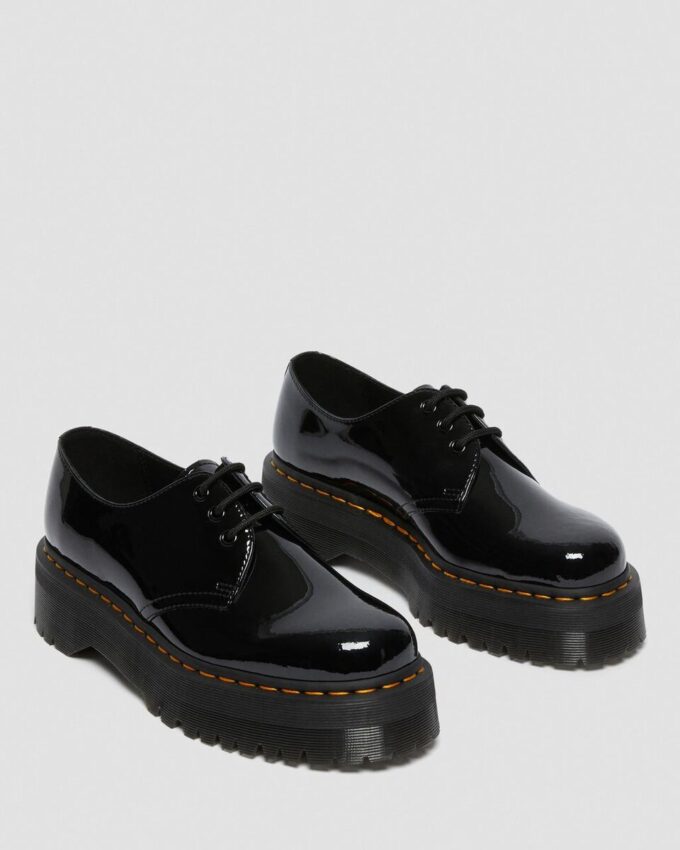 1461 Chaussures Oxford à plateforme en Patent Leather 1461 Chaussures Oxford à plateforme en Patent Leather