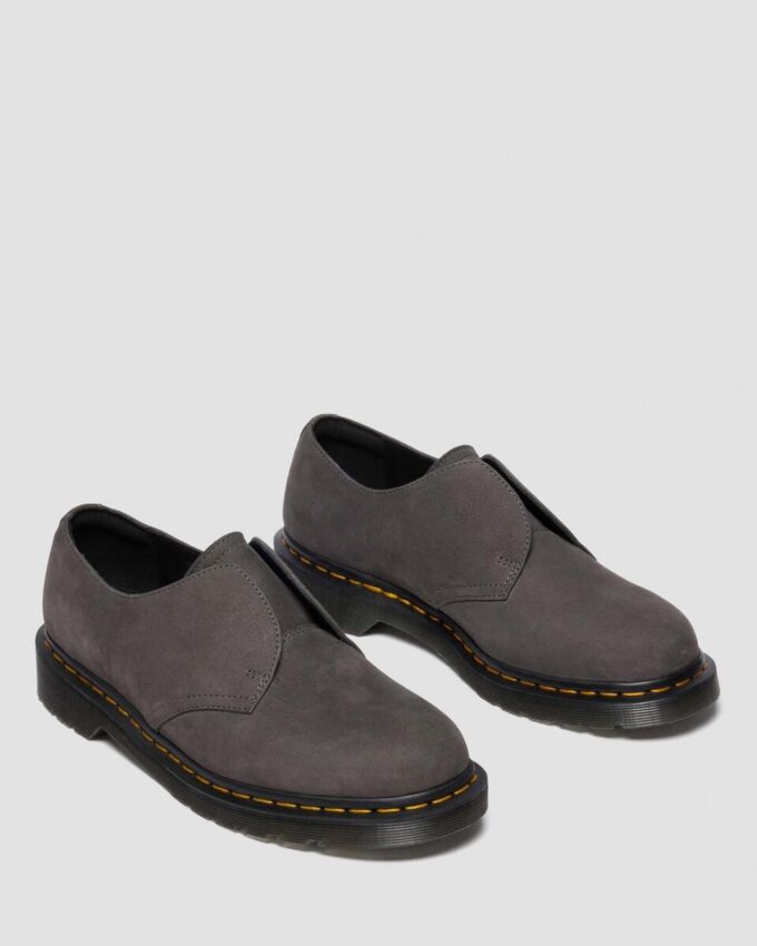 1461 LACELESS Chaussures à enfiler en nubuck souple 1461 LACELESS Chaussures à enfiler en nubuck souple