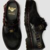 1461 YEAR OF THE HORSE Chaussures à lacets en cuir lisse et poilu 1461 YEAR OF THE HORSE Chaussures à lacets en cuir lisse et poilu