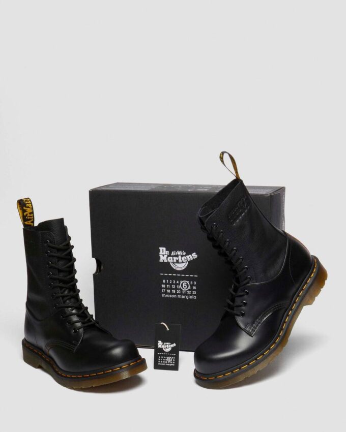 1490 / 1461 MM6 Bottines à lacets en cuir 1490 / 1461 MM6 Bottines à lacets en cuir