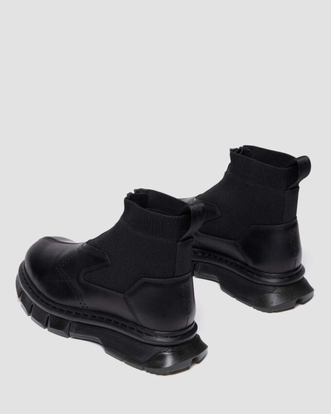 14XX BOTTES À FERMETURE ÉCLAIR QUBIST Bottes à fermeture éclair en cuir souple 14XX BOTTES À FERMETURE ÉCLAIR QUBIST Bottes à fermeture éclair en cuir souple