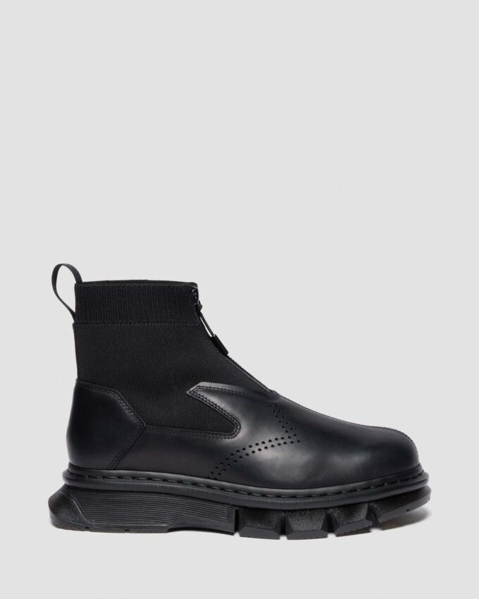 14XX BOTTES À FERMETURE ÉCLAIR QUBIST Bottes à fermeture éclair en cuir souple 14XX BOTTES À FERMETURE ÉCLAIR QUBIST Bottes à fermeture éclair en cuir souple