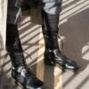 1914 Bottes hautes en Smooth Leather 1914 Bottes hautes en Smooth Leather