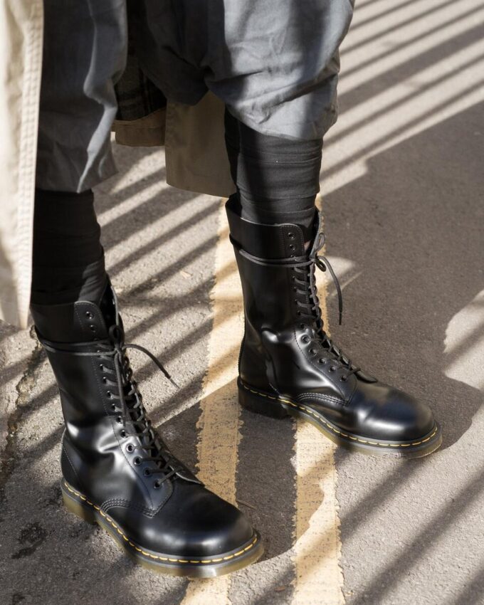 1914 Bottes hautes en Smooth Leather 1914 Bottes hautes en Smooth Leather