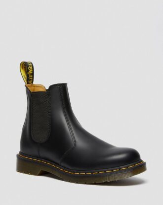 2976 Chelsea Boot en Smooth Leather avec coutures jaunes