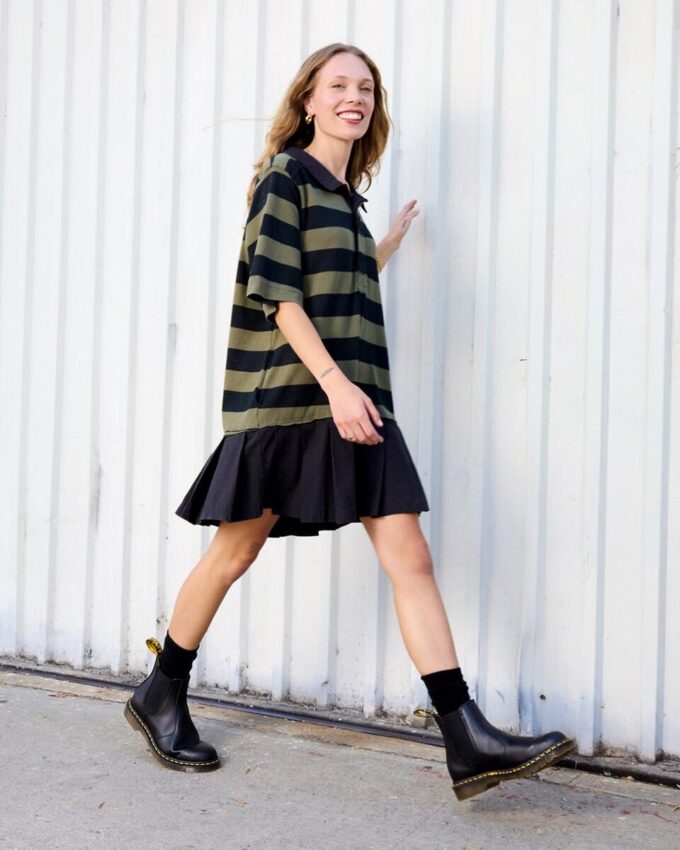 2976 Chelsea Boot en Smooth Leather avec coutures jaunes 2976 Chelsea Boot en Smooth Leather avec coutures jaunes