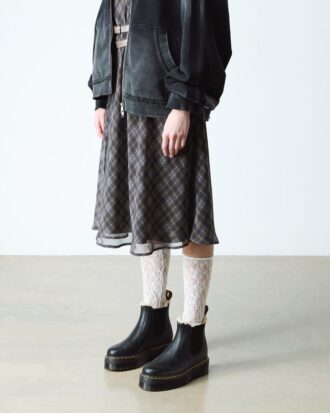 2976 Chelsea Boot à plateforme doublée de fausse fourrure