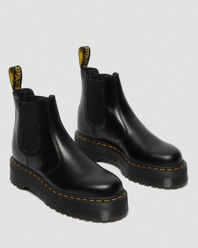 2976 Smooth Leather Platform Chelsea Boots 2976 Smooth Leather Platform Chelsea Boots